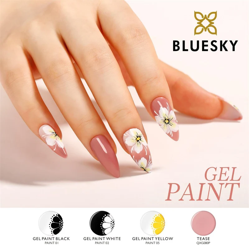 BLUESKY Gel Paint 8g- schwarz