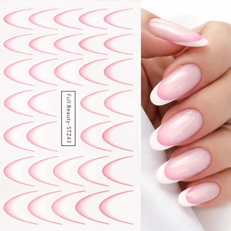 Rose FRENCH Ombre Sliders