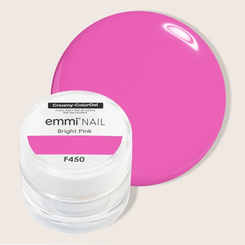 Creamy-ColorGel Bright Pink 5ml | F450
