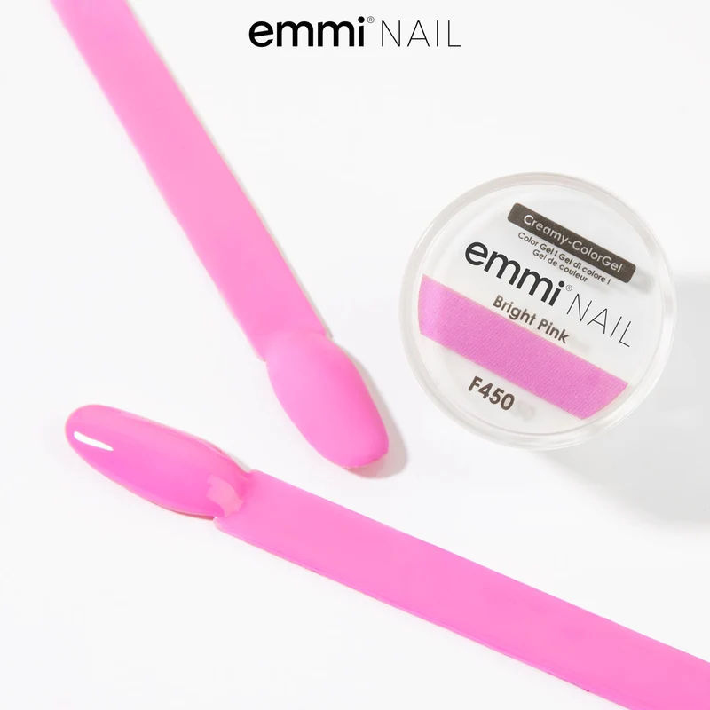 Creamy-ColorGel Bright Pink 5ml | F450