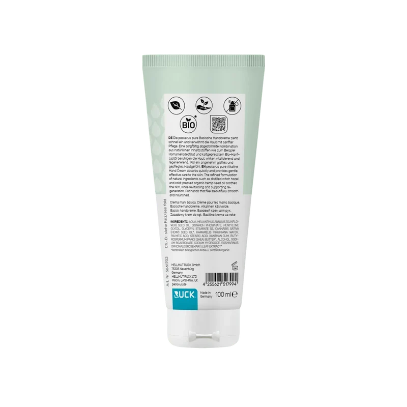 RUCK peclavus pure Basische Handcreme