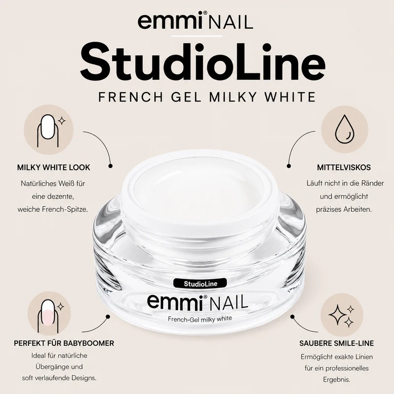 Studioline French-Gel milky white