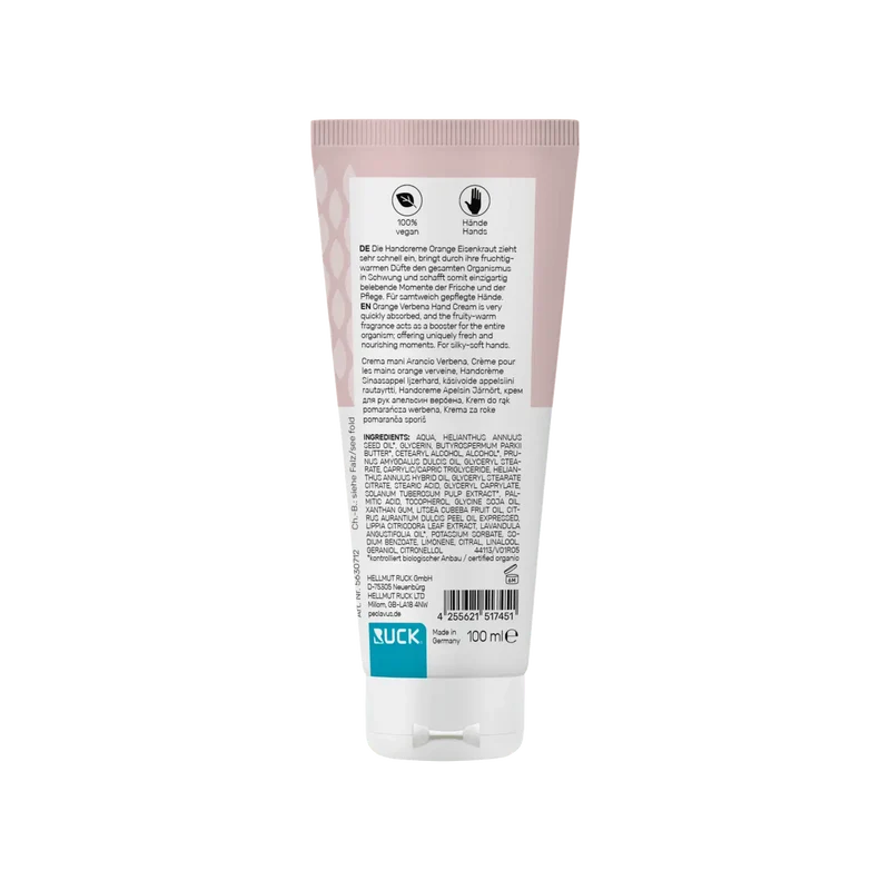 RUCK peclavus Handcreme Orange Eisenkraut