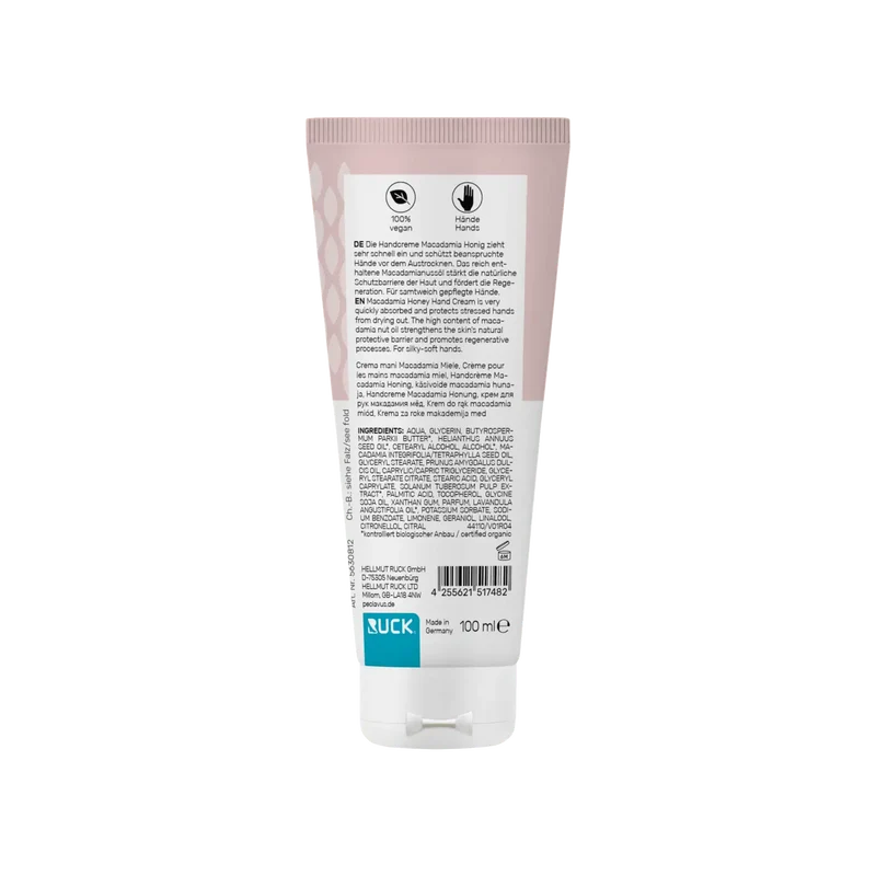 RUCK peclavus Handcreme Macadamia Honig