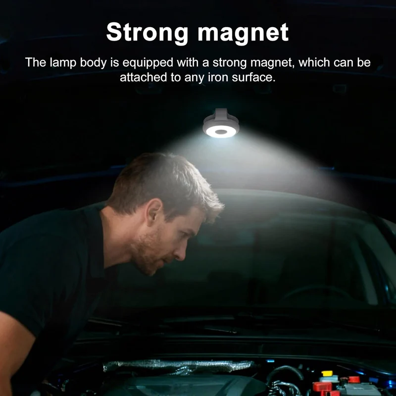 Mini Magnetic Ring Light - 5 level cool & warm function