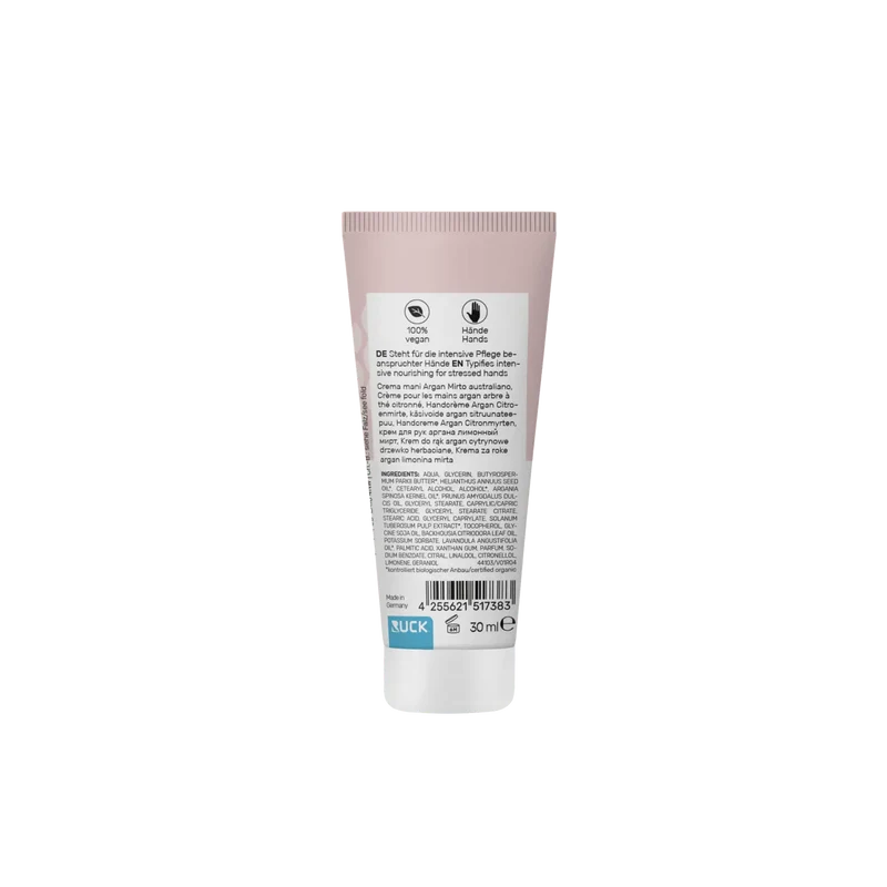 RUCK peclavus Handcreme Argan Zitronenmyrte