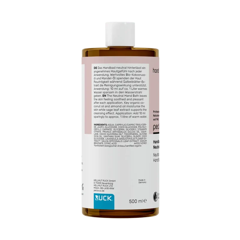 RUCK peclavus Handbad neutral, 500 ml, Basis