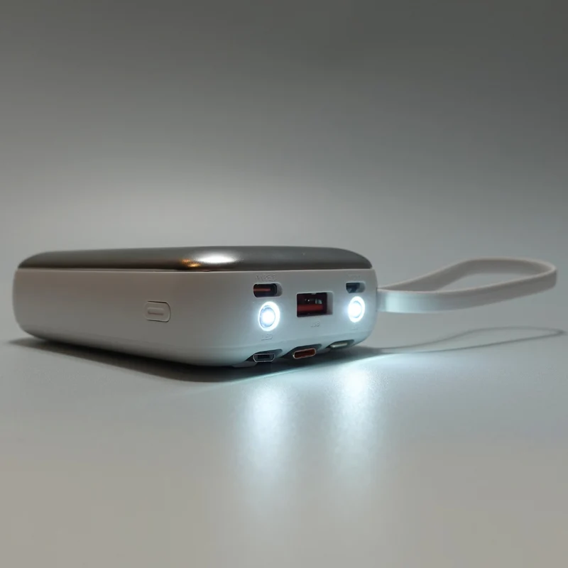 10,000mAh Power Bank | Fast-Charging Phone Charger with Torch & Built-In USB Port