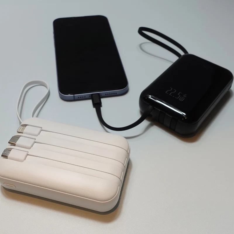 10,000mAh Power Bank | Fast-Charging Phone Charger with Torch & Built-In USB Port