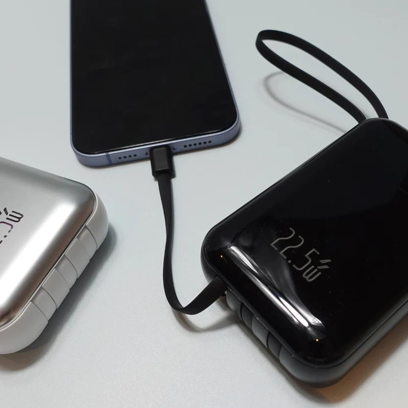 10,000mAh Power Bank | Fast-Charging Phone Charger with Torch & Built-In USB Port