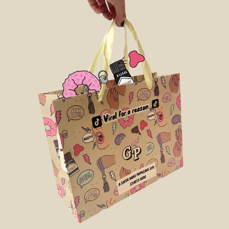 Get Personal Gift Bag | Branded Gift Packaging (32cm x 25cm)