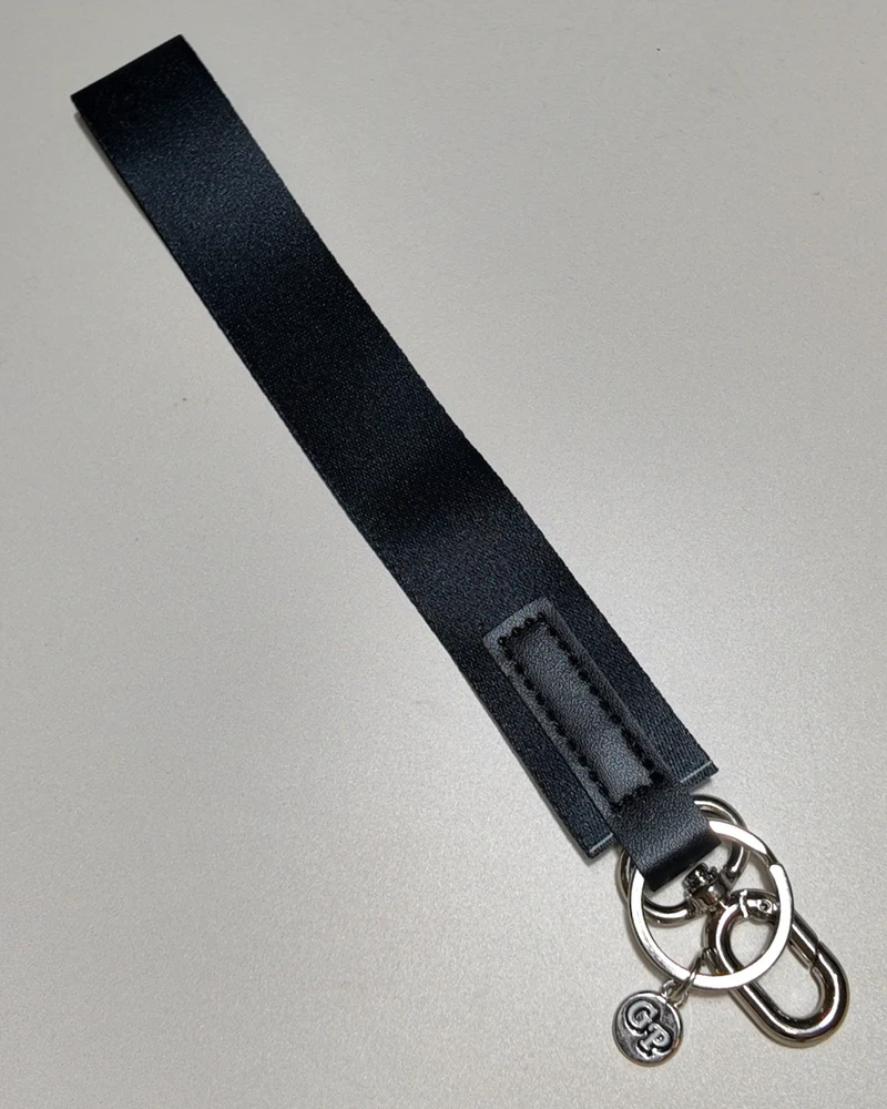 Satin Wristlet Keychain | Double Hook Wrist Strap for Keys & Accessories