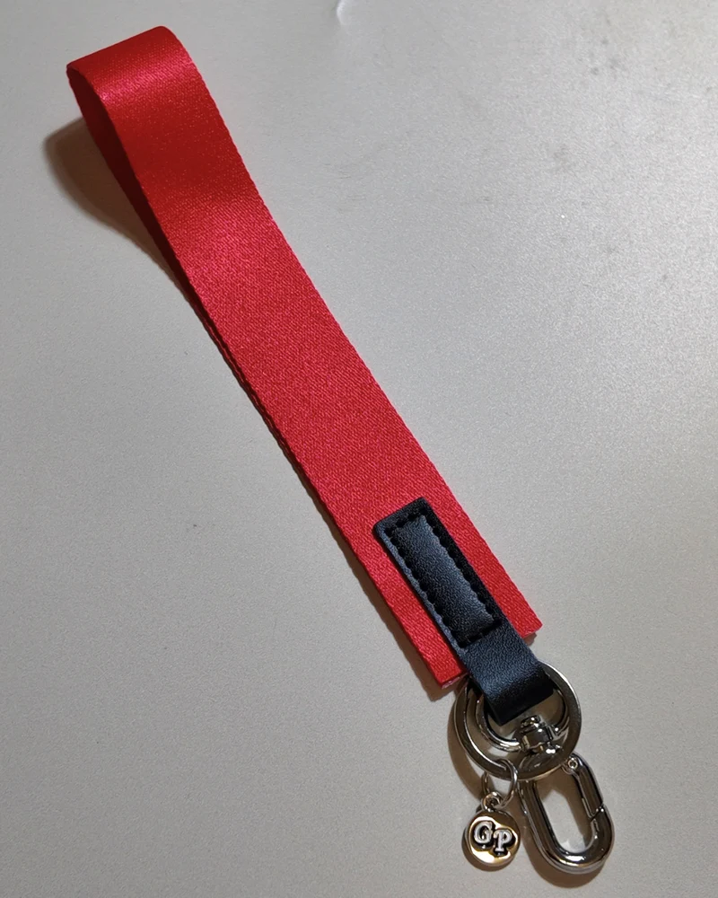 Satin Wristlet Keychain | Double Hook Wrist Strap for Keys & Accessories