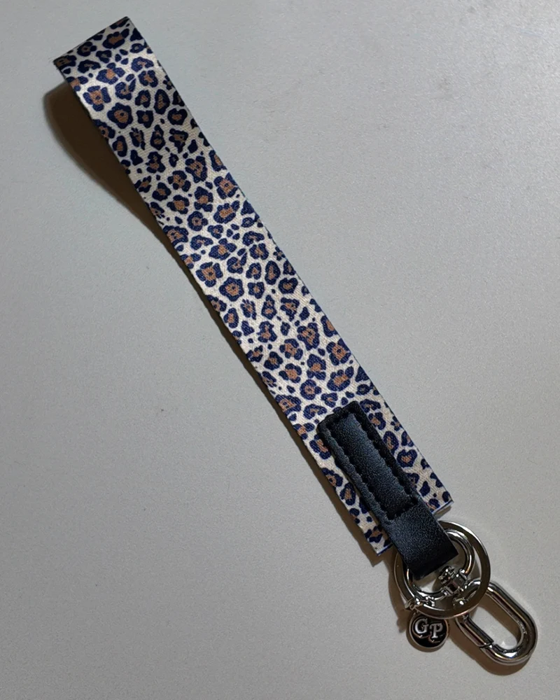 Satin Wristlet Keychain | Double Hook Wrist Strap for Keys & Accessories