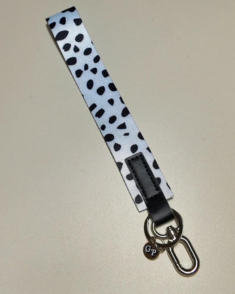 Satin Wristlet Keychain | Double Hook Wrist Strap for Keys & Accessories