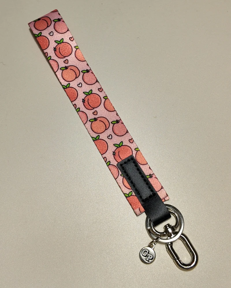 Satin Wristlet Keychain | Double Hook Wrist Strap for Keys & Accessories