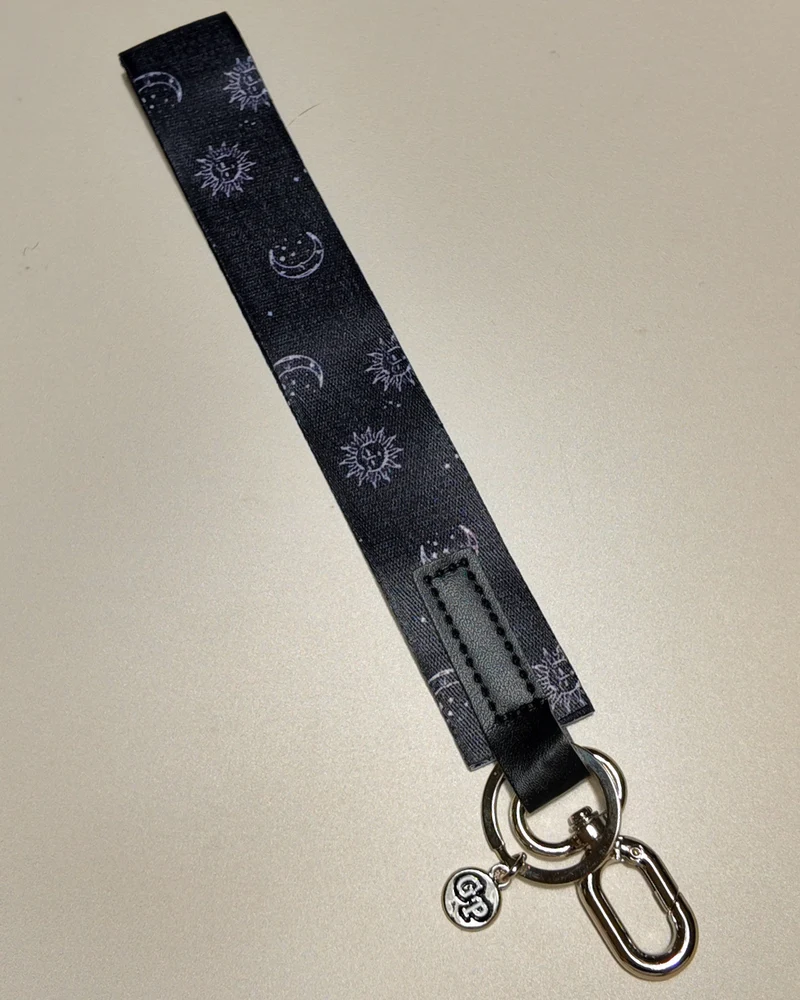 Satin Wristlet Keychain | Double Hook Wrist Strap for Keys & Accessories