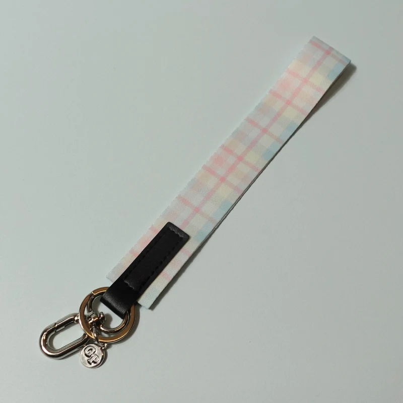 Satin Wristlet Keychain | Double Hook Wrist Strap for Keys & Accessories