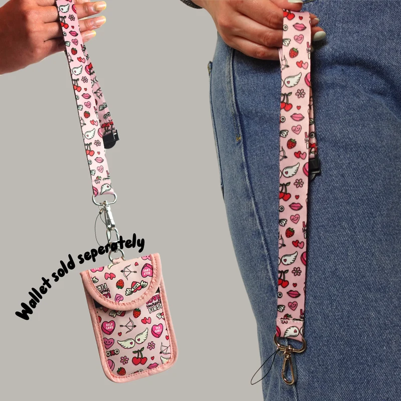 Satin Lanyard With Plastic Breakaway clip
