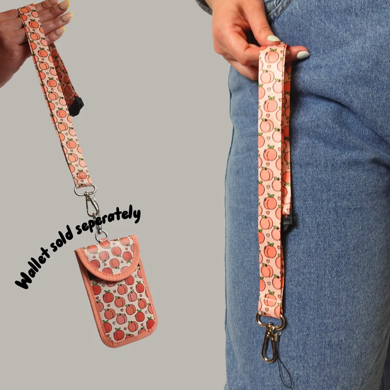 Satin Lanyard With Plastic Breakaway clip