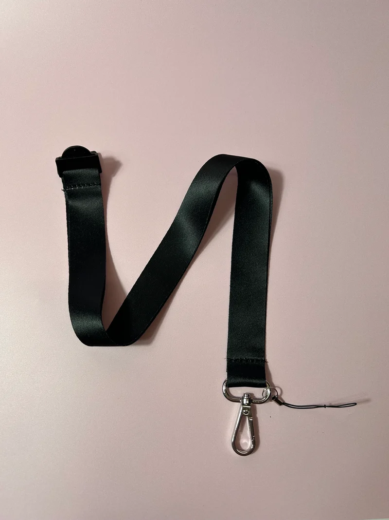 Satin Lanyard With Plastic Breakaway clip