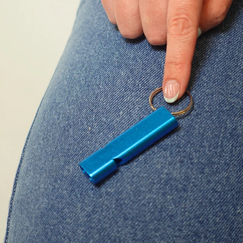 Metal Whistle To Help Alert