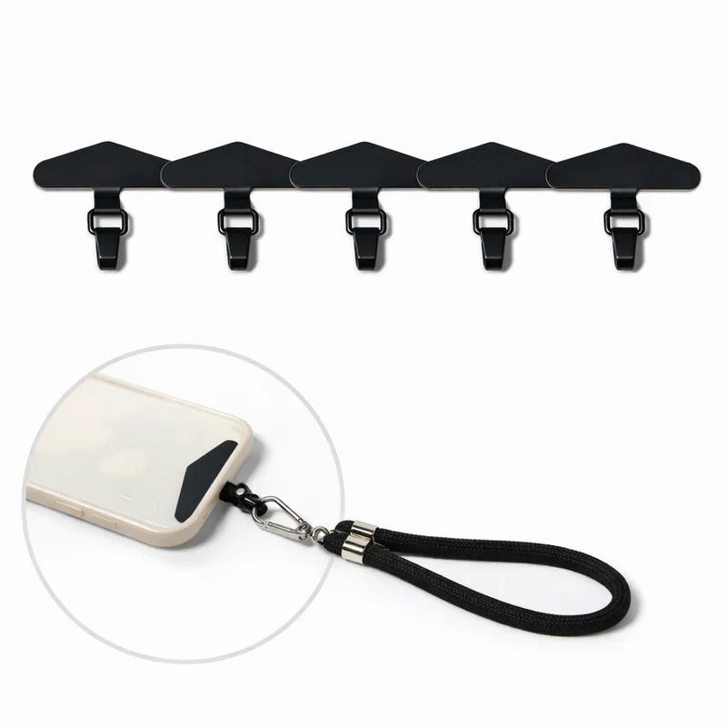 Pack of six - Phone Lanyard Attachments metal connecters