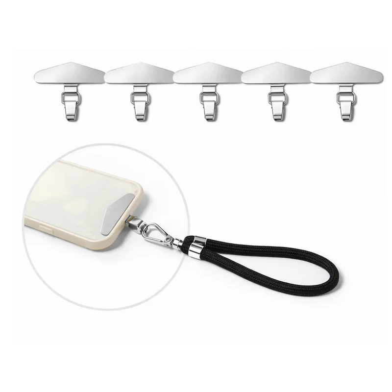 Pack of six - Phone Lanyard Attachments metal connecters