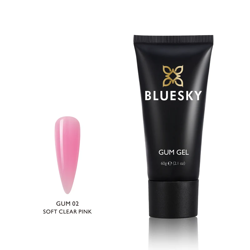 BLUESKY Gum Gel 02 Soft Clear Pink, 60g