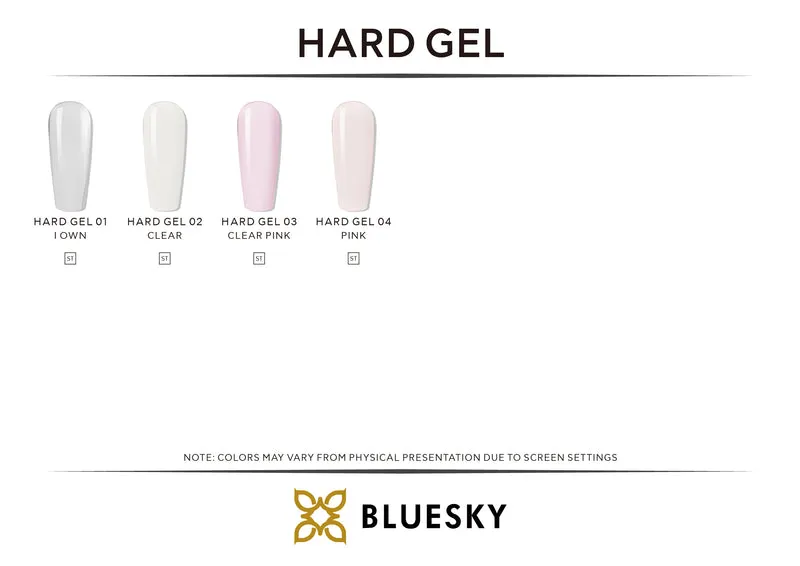 BLUESKY Hard Gel 02 White, 10ml