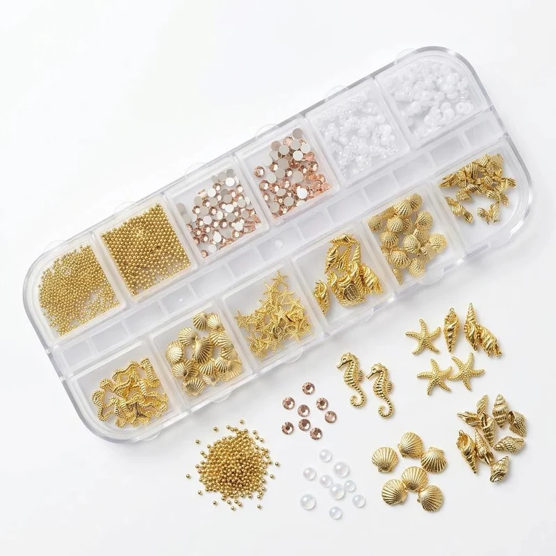 Muschel Box Nail Art Set LYNIS NAILS