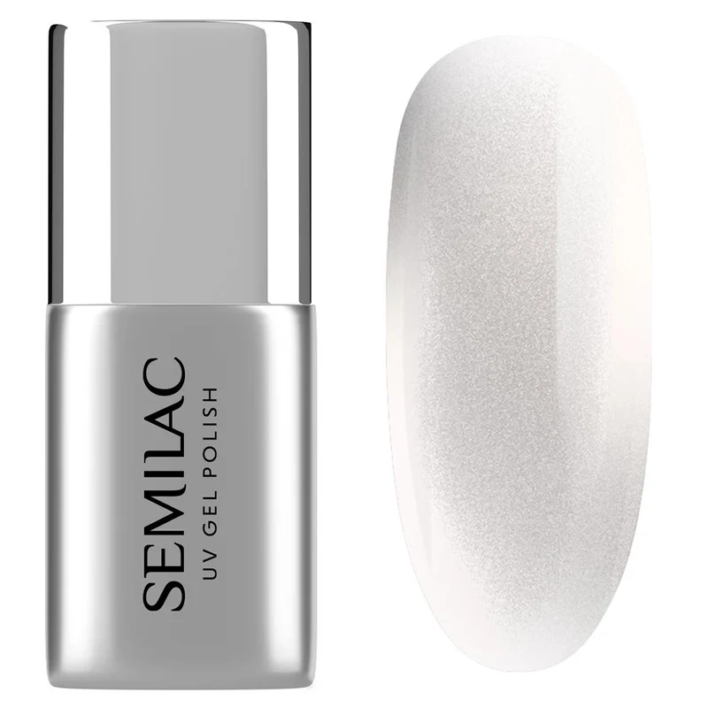 T35 Silver Gloss Top Coat (Top no wipe) 7ml SEMILAC