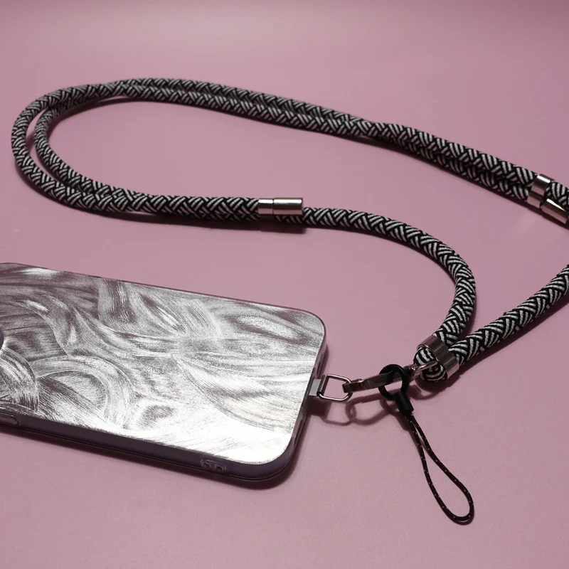 Adjustable 8mm Anti-theft mobile Lanyard Extra thick