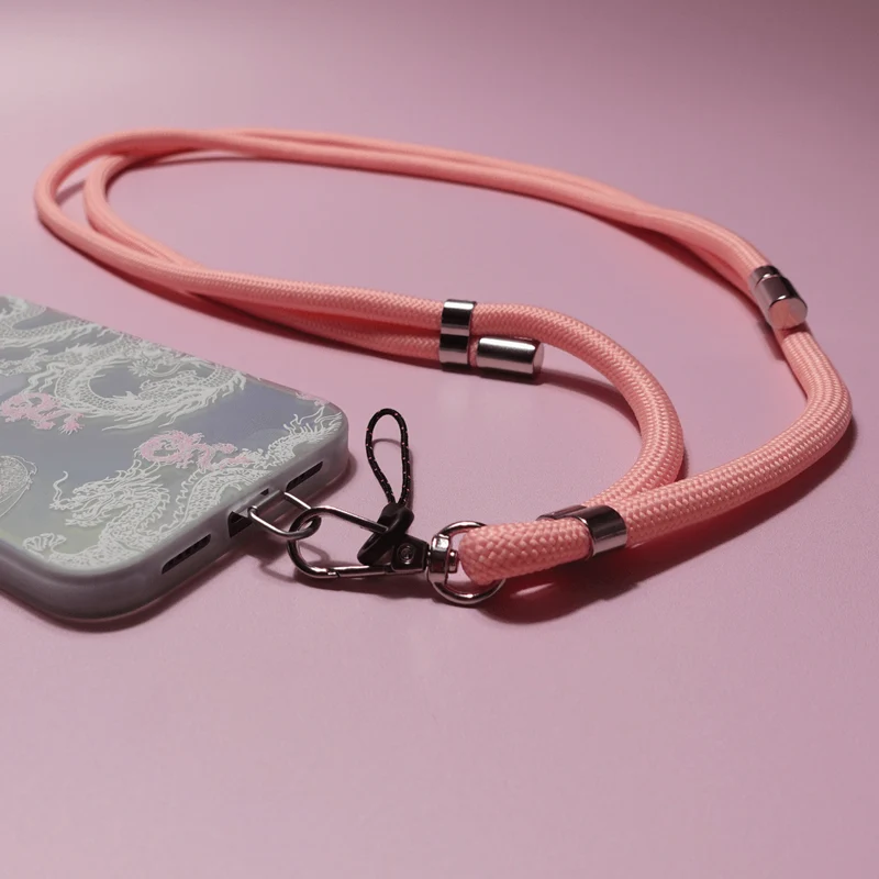 Adjustable 8mm Anti-theft mobile Lanyard Extra thick