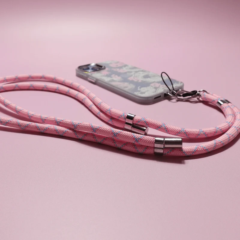 Adjustable 8mm Anti-theft mobile Lanyard Extra thick