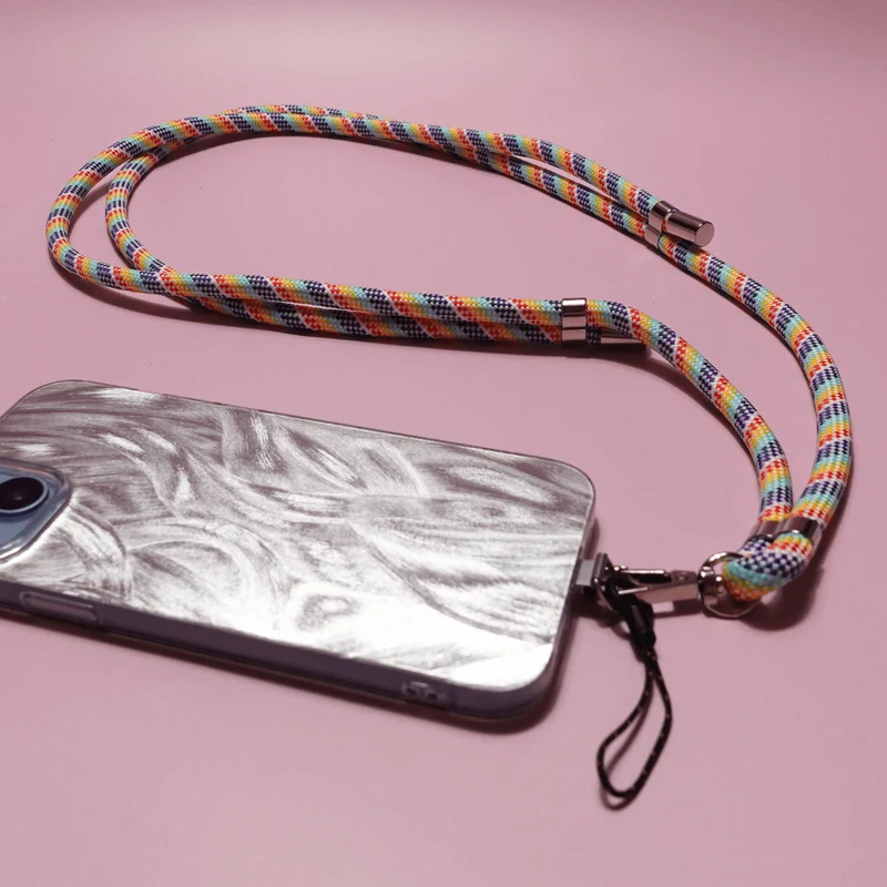 Adjustable 8mm Anti-theft mobile Lanyard Extra thick