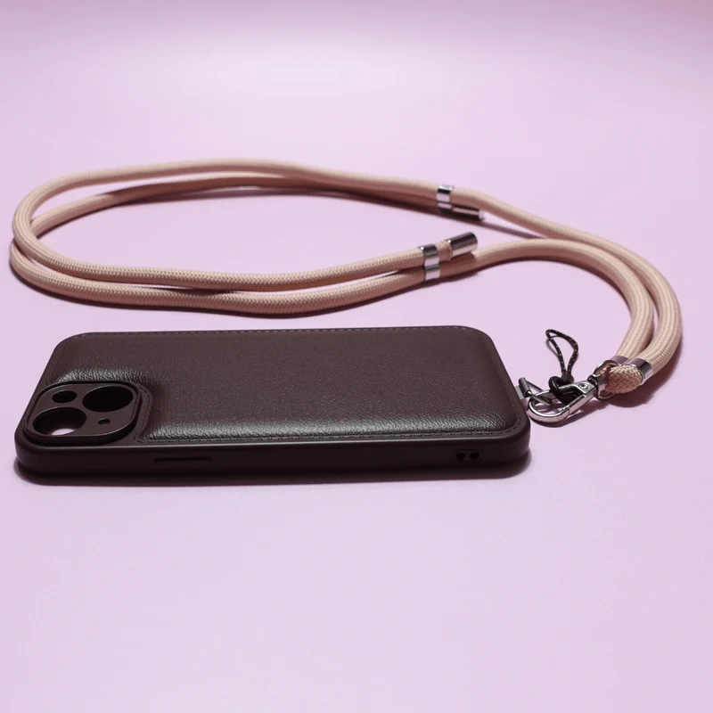 Adjustable 8mm Anti-theft mobile Lanyard Extra thick