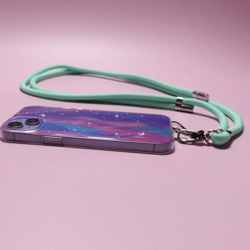Adjustable 8mm Anti-theft mobile Lanyard Extra thick