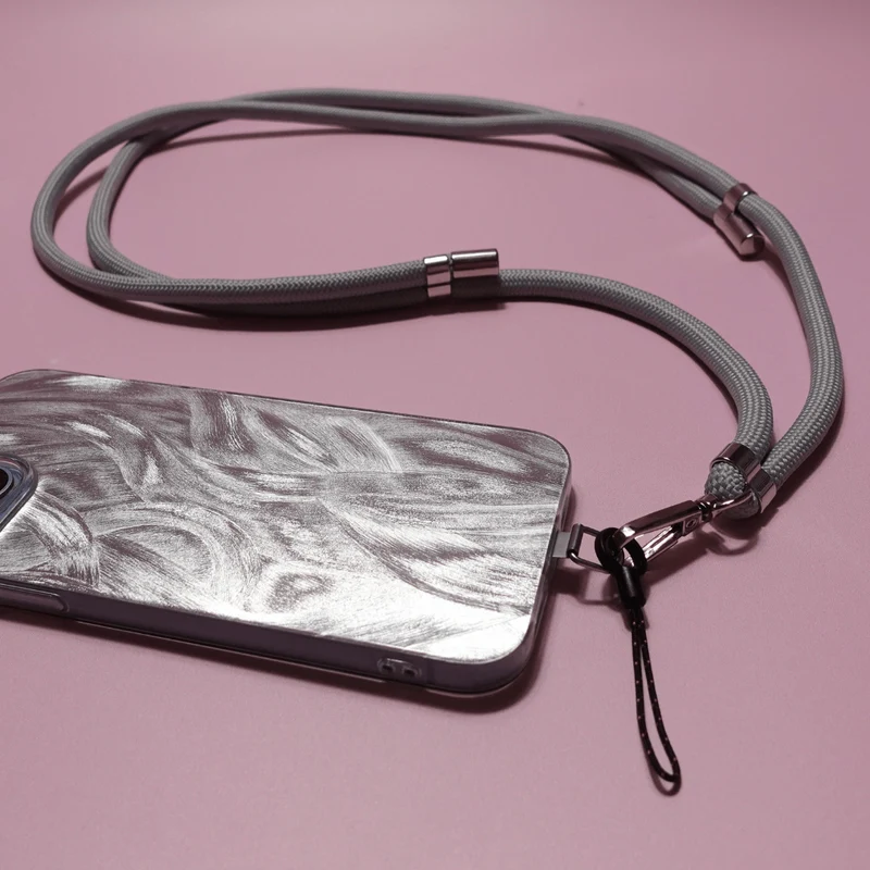 Adjustable 8mm Anti-theft mobile Lanyard Extra thick