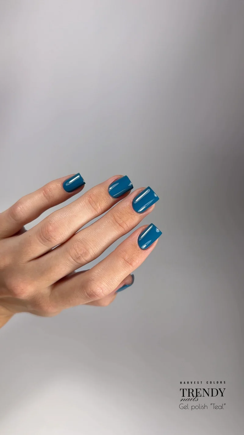 Gel Polish Teal 5ml/10ml von Trendy Nails (TPO/HEMA-free)