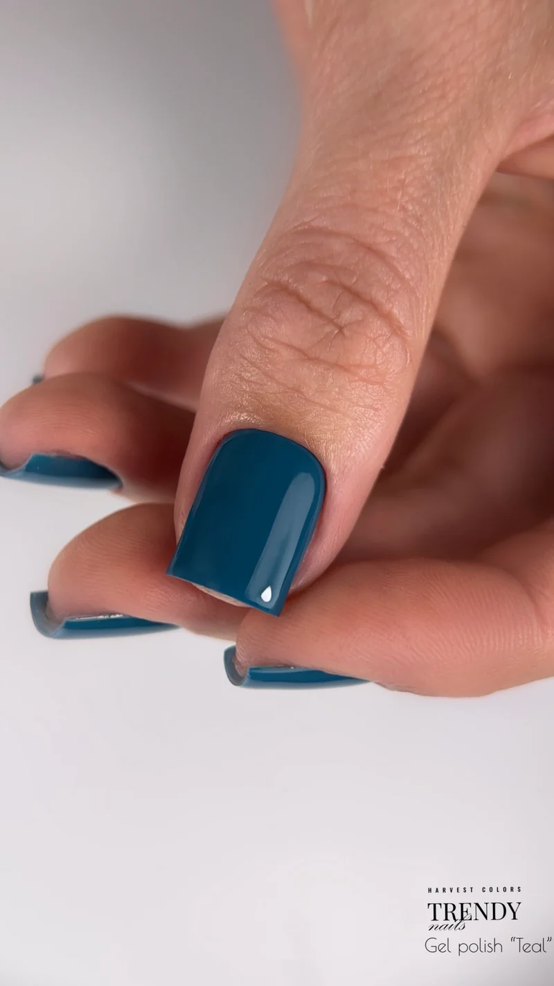 Gel Polish Teal 5ml/10ml von Trendy Nails (TPO/HEMA-free)
