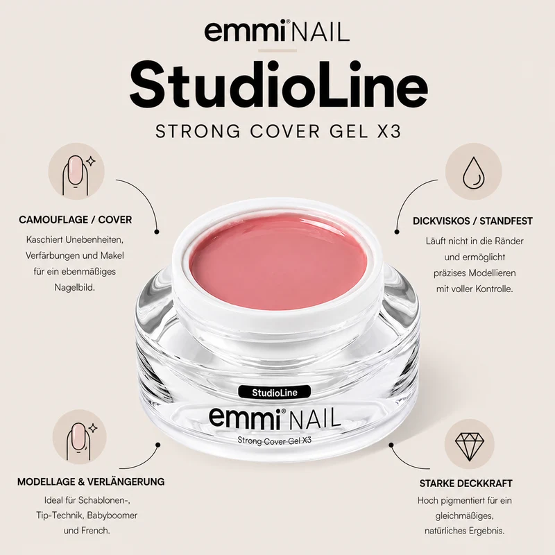 Studioline Strong Cover-Gel X3