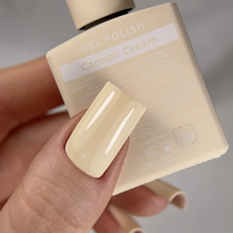 CANNOLI CREAM - GEL POLISH 15ml HEYLOVE