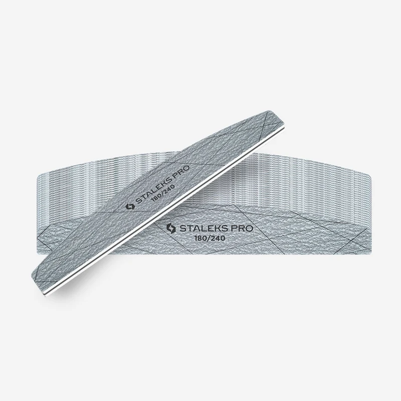 Mineralische Halbmond-Feile Smart 100 bis 240 Grit von Staleks 25 Stk.
