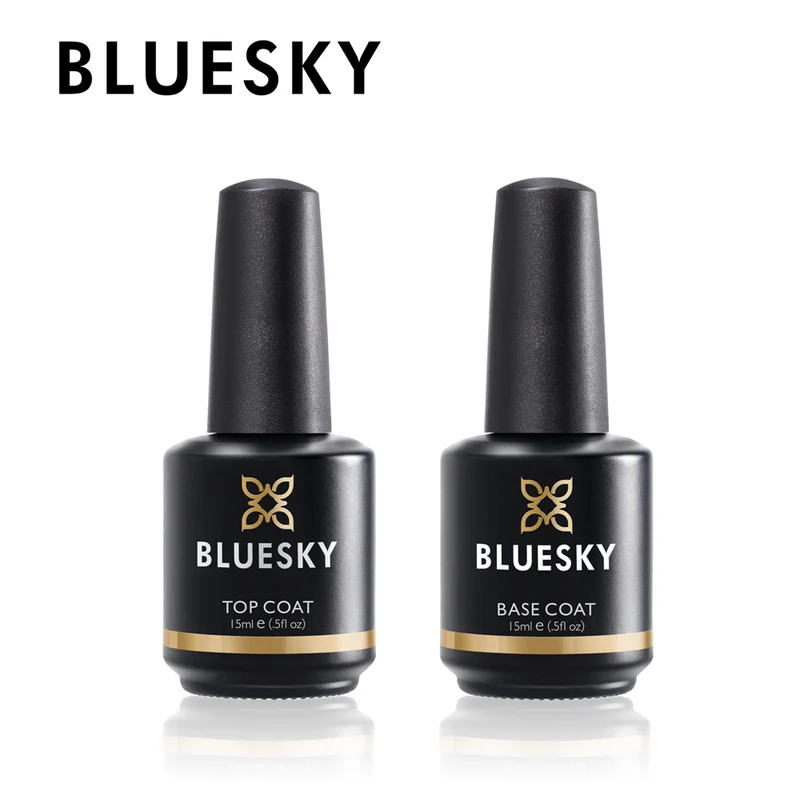 BLUESKY Set: Top and Base Coat 15 ml