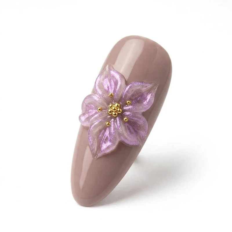 Purple 4D Flower Gel 15ml LYNIS NAILS