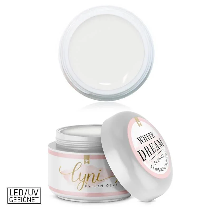 WHITE DREAM Art Gel für French 5ml LYNIS NAILS