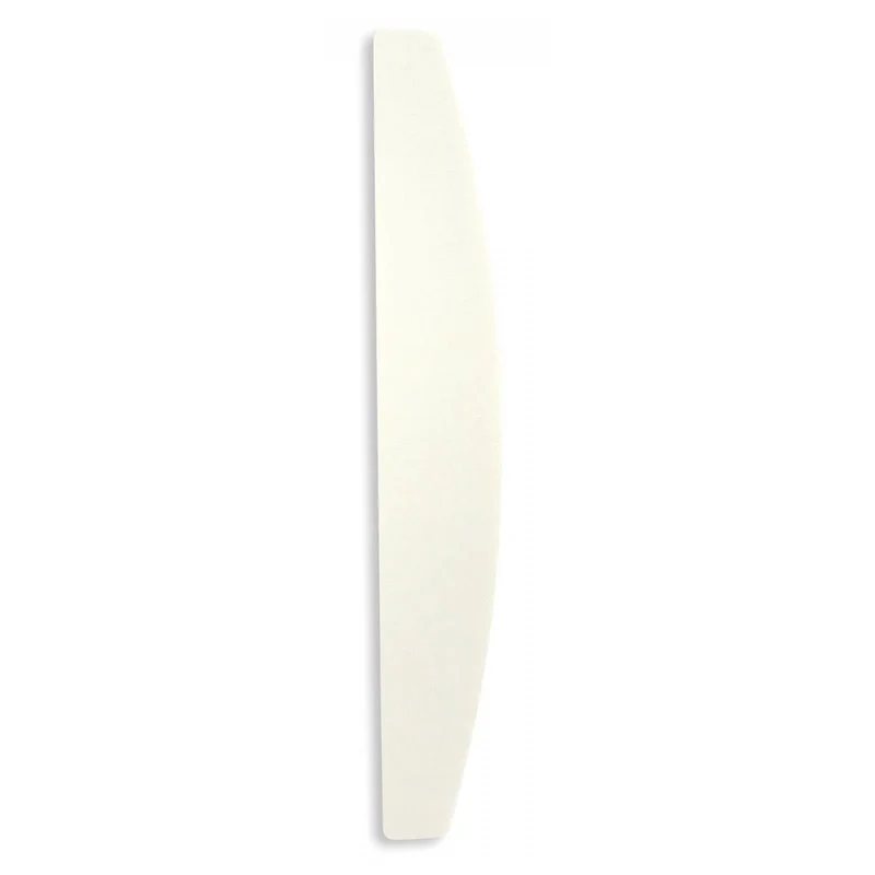 10 Wechselfeilen Halbrund Weiss Longlife 100