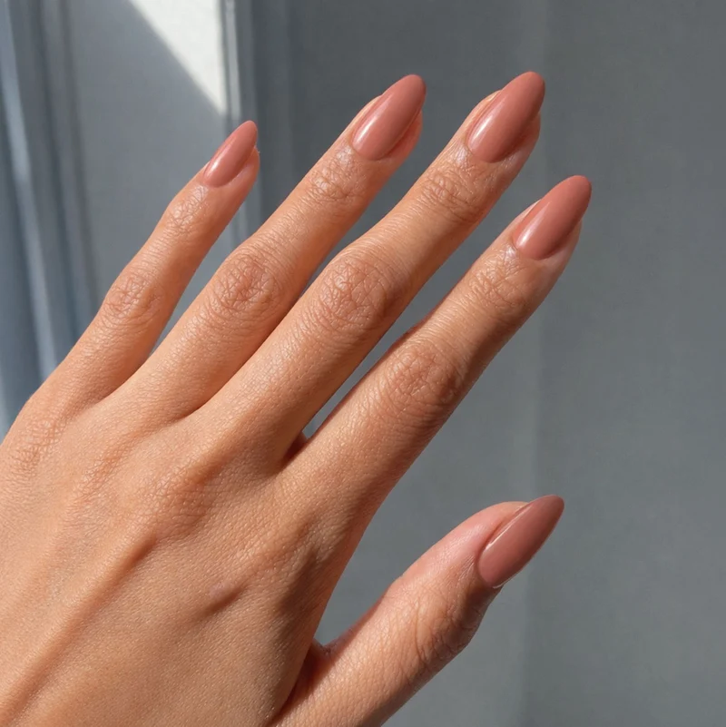 3-in-1 UV-Nagellack Quickie Caramel Nude 7,5ml | L586