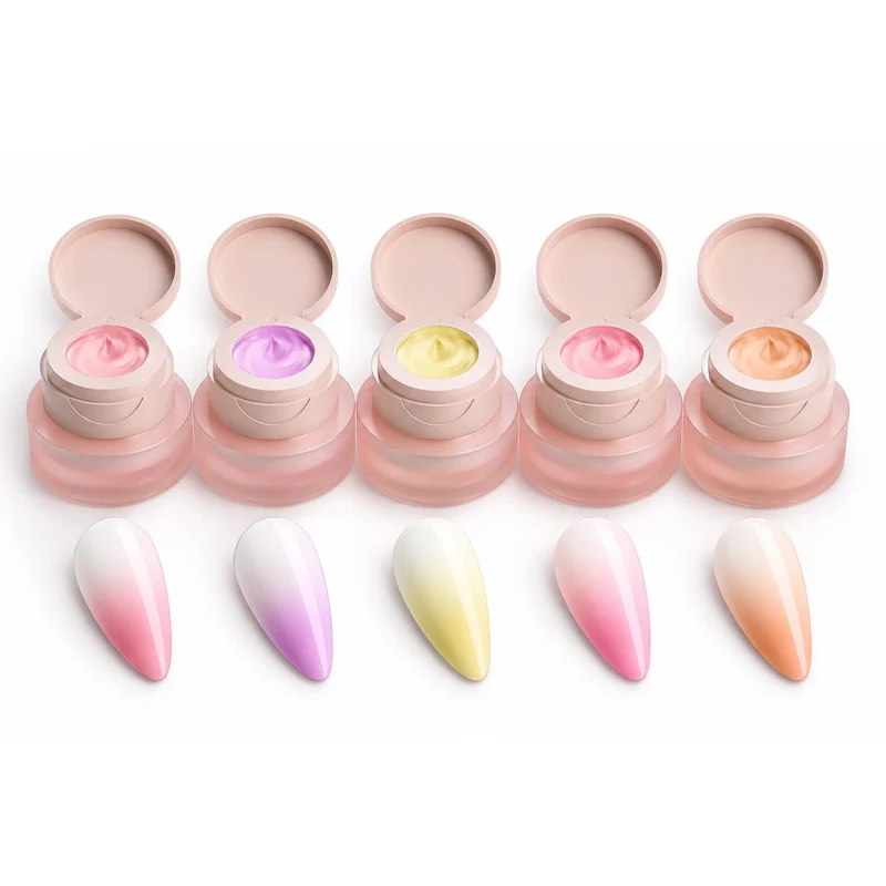 Pastel BABY BOOMER SET (5st x 2g) LYNIS NAILS